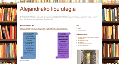 Desktop Screenshot of alejandriakoliburutegia.blogspot.com