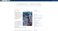 Desktop Screenshot of fcbarcelonaskvaller.blogspot.com