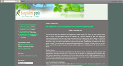 Desktop Screenshot of kingfisherparkbirdwatchers.blogspot.com