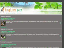 Tablet Screenshot of kingfisherparkbirdwatchers.blogspot.com