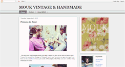 Desktop Screenshot of moukvintagehandmade.blogspot.com