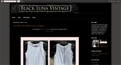Desktop Screenshot of blacklunavintage.blogspot.com
