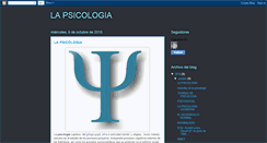 Desktop Screenshot of lapsicologiayteorias.blogspot.com