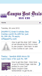 Mobile Screenshot of campusbestdeals.blogspot.com