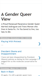 Mobile Screenshot of genderqueerview.blogspot.com