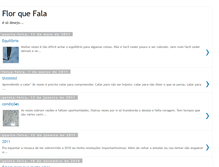 Tablet Screenshot of florquefala.blogspot.com