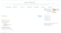 Desktop Screenshot of johnspends.blogspot.com