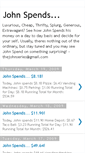 Mobile Screenshot of johnspends.blogspot.com