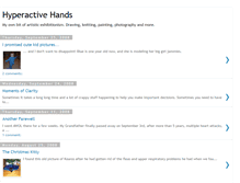 Tablet Screenshot of hyperactivehands.blogspot.com