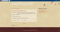 Desktop Screenshot of dmokannur.blogspot.com