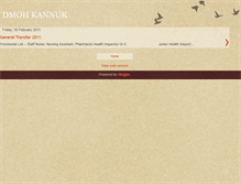 Tablet Screenshot of dmokannur.blogspot.com