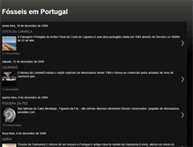 Tablet Screenshot of fosseisportugal.blogspot.com