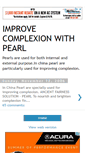 Mobile Screenshot of pearlcomplexion.blogspot.com