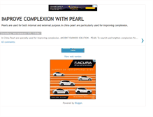 Tablet Screenshot of pearlcomplexion.blogspot.com