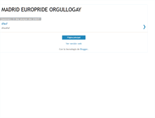 Tablet Screenshot of europridemadrid.blogspot.com
