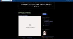 Desktop Screenshot of encuera2ltda.blogspot.com