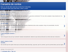 Tablet Screenshot of canastradecontos.blogspot.com