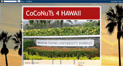 Desktop Screenshot of coconutsforhawaii.blogspot.com