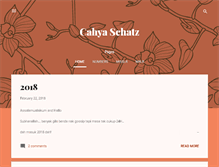 Tablet Screenshot of cahya-schatz.blogspot.com