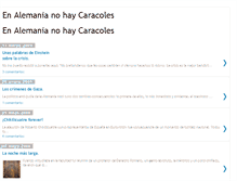 Tablet Screenshot of alemaniacaracoles.blogspot.com