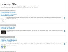 Tablet Screenshot of hafneroncrm.blogspot.com