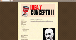 Desktop Screenshot of ideayconceptori.blogspot.com