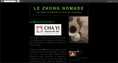 Desktop Screenshot of le-zhong-nomade.blogspot.com