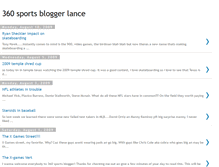 Tablet Screenshot of 360sportsbloggerlancesmith.blogspot.com