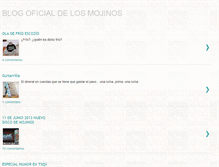 Tablet Screenshot of elblogdelosmojinos.blogspot.com