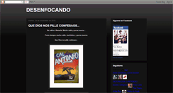Desktop Screenshot of desenfocando.blogspot.com