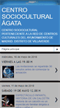 Mobile Screenshot of centrosocioculturalagata.blogspot.com