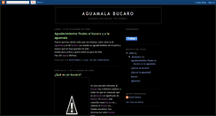 Desktop Screenshot of aguamalabucaro.blogspot.com
