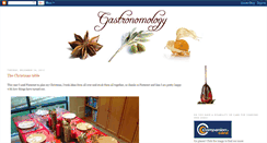 Desktop Screenshot of gastronomology.blogspot.com