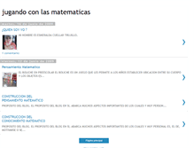 Tablet Screenshot of jugandoconlasmatematicas-meli.blogspot.com