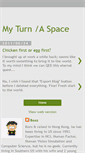 Mobile Screenshot of myturnaspace.blogspot.com