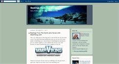 Desktop Screenshot of beatingsfromthenorth.blogspot.com