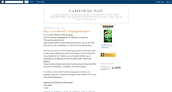 Desktop Screenshot of campingsway.blogspot.com