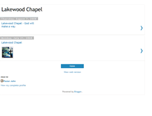 Tablet Screenshot of lakewoodchapel.blogspot.com