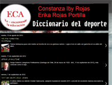 Tablet Screenshot of deportes-eca.blogspot.com