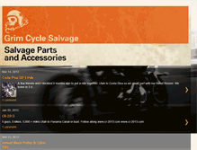 Tablet Screenshot of grimmetalworx.blogspot.com