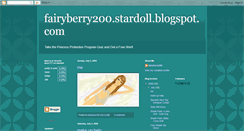 Desktop Screenshot of fairyberrystardollblogspotcom.blogspot.com