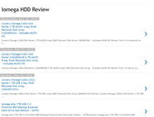 Tablet Screenshot of iomega-hdd.blogspot.com