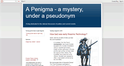 Desktop Screenshot of penigma.blogspot.com