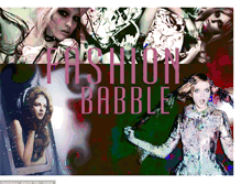 Tablet Screenshot of fashionbabble.blogspot.com