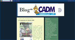 Desktop Screenshot of cadmufpi.blogspot.com