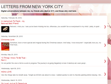 Tablet Screenshot of lettersfromnyc.blogspot.com