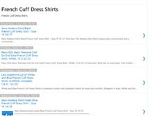 Tablet Screenshot of bestfrenchcuffdressshirts.blogspot.com