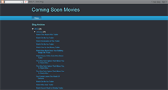 Desktop Screenshot of comingsoonnewmovies.blogspot.com