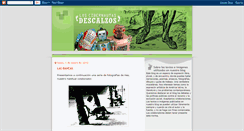 Desktop Screenshot of cibernautasdescalzos.blogspot.com