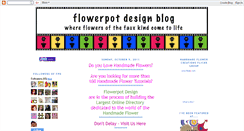 Desktop Screenshot of flowerpotdesign.blogspot.com